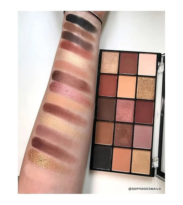 Revolution, Reloaded Eyeshadow Palette, Highly Pigmented, Matte & 58 Oz