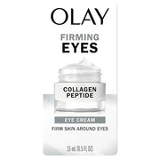 Olay Firming Eye Cream, Fragrance-Free, Collagen Peptide - Firm Skin Around the Eyes, 0.5 Fl Oz - Product Image