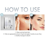 Makeup moisturizing gel, poreless base