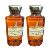 Bath and Body Works Gift Set of 2 - 10 Fl Oz Shower Gel (Marshmallow Pumpkin Latte), Multicolor - Product Image