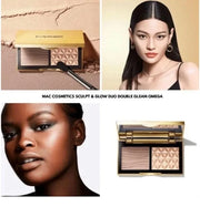 MAC M.A.C Sculpt & Glow Duo Highlight & Contour Palette (0.12 oz/3.5g), gold - Product Image