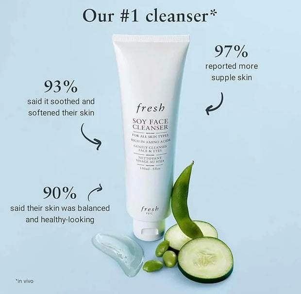 Soy Hydration Face Cleanser 1.6oz / 30mL and Lotus Youth Moisturizer 1.6oz / 30mL Gift Set - Product Image