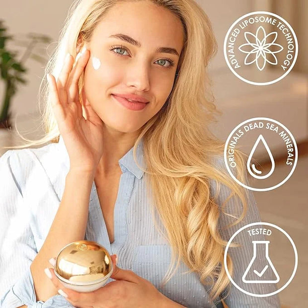 Premier Dead Sea Eye Cream, Age defying, Helps minimize wrinkles, Dark circles, sagging skin, Reduce bags, vitamin A & E, ...
