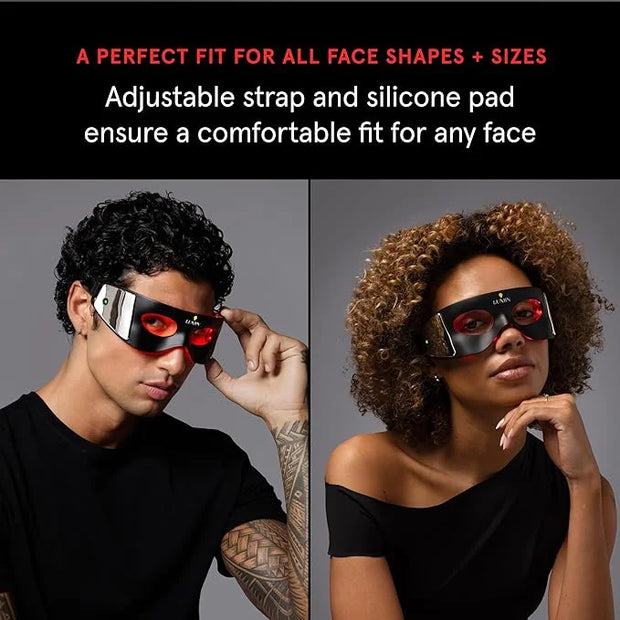 Luminator LED Eye Mask for Men and Women Skincare - Anti-Aging, Boost Collagen, Reduce Dark Circles & Wrinkles, Red Light ...