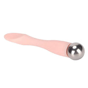Eye Cream Spatula Roller Pink Eye Cream Applicator Stick Reduce Puffiness Reduce Dark Circles Ergonomic for Face Massage -...