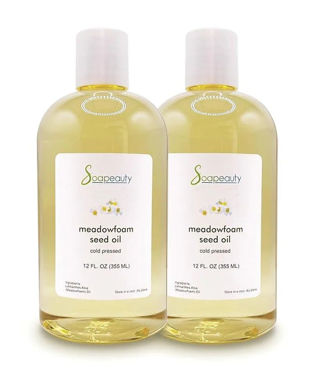 Soapeauty MEADOWFOAM SEED OIL Cold Pressed Unrefined | 100% Pure Natural Meadowfoam Seed Oil for Face & Hair | Moisturizer...