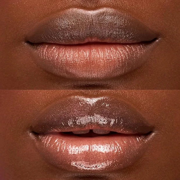 Kosas Wet Lip Oil Gloss - Hydrating Lip Plumping Treatment with Hyaluronic Acid & Peptides, Non-Sticky Finish (Exposed) - ...