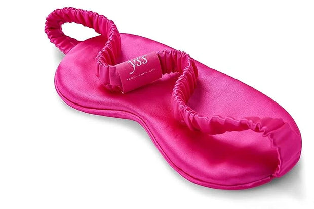 Silk Sleep Mask Light Blocking Luxury 100% Mulberry 19mm Silk Eye Mask Eye Cover Blindfold Ultra Soft Light & Comfy Anti A...