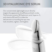 Lancer Skincare 3D Hyaluronic Eye Serum with Vitamin C Brightening Complex, Anti-Aging Eye Cream, 0.5 Fluid Ounces - Produ...