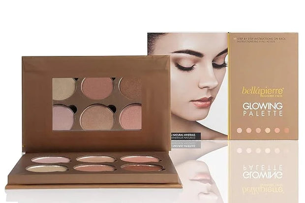 Bellapierre Cosmetics Glowing Palette – 17. 28 ml