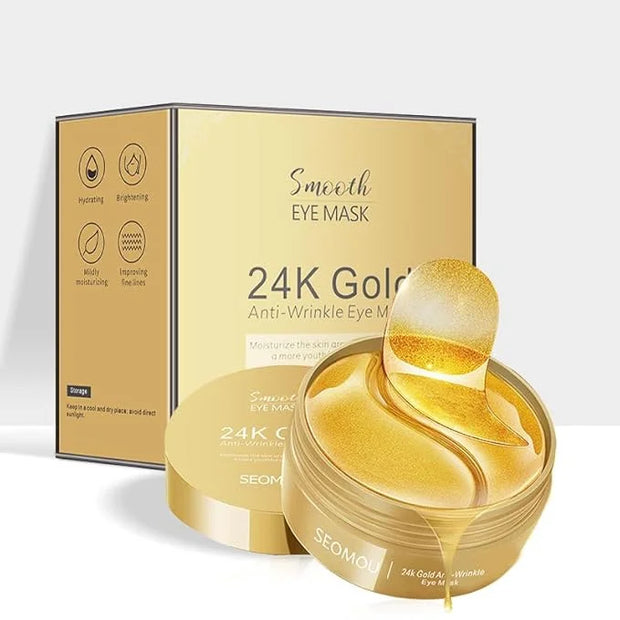 24k eye mask for anti wrinkle and dark circles - Product Image