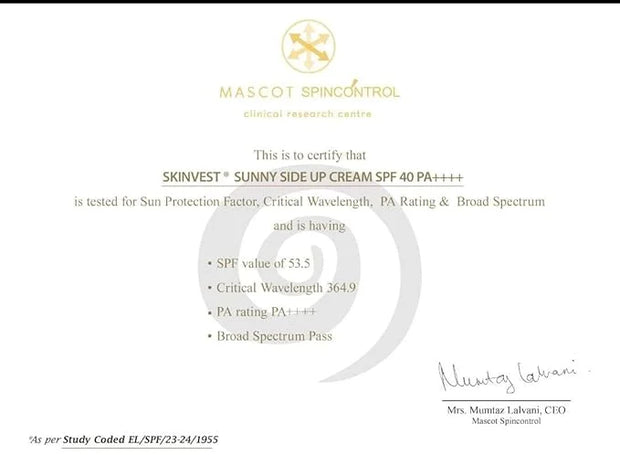Sunny Side Up Sunscreen SPF
