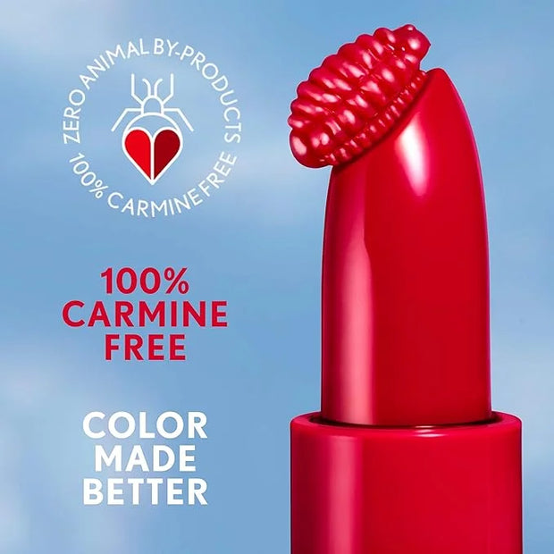 COVERGIRL Clean Lip Color, Snow Blanket, Satin Finish, Squalane, Avocado & Aloe, Carmine-Free, Non-Drying, 0.12oz - Produc...