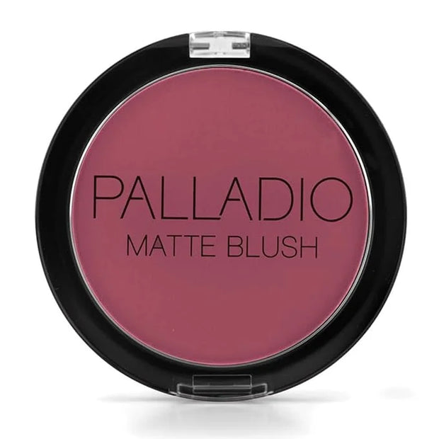 Palladio Matte Blush, Brushes onto Cheeks Smoothly, Soft Matte Look and Even Finish, Flawless Velvety Coverage, Effortless...