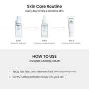 Hydrated After Skincare set, Soft Calming Cream + Serum Moisturizing Serum 30ml 1.01fl.oz , Cream 80ml 2.70fl.oz, Cream 50...