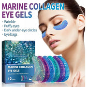 Zetiling 8 Pack Reusable Ice Gel Eye Pad for Puffy Eyes, Hot Cold Eye Mask, Deep Hydration and Anti Aging Effects - Produc...