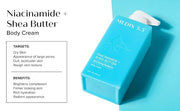 MEDIX Fragrance Free Niacinamide Face Moisturizer + Shea Butter Cream For Face & Body Lotion | Anti Aging Skin Care Firmin...