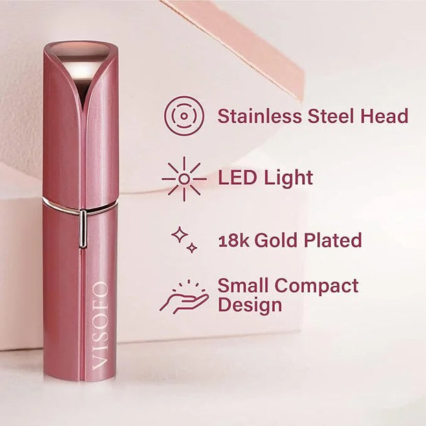 Facial Hair Removal for Women | Electric Razor Device Small Mustache Dermaplaning Remover Tools Tweezers Epilator Trimmer ...