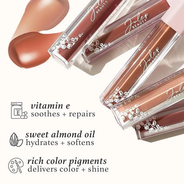 Julep So Plush Plumping Lip Gloss – High-Shine, Non-Sticky Lip Color - Vitamin E for Soothing & Repair – Cruelty-Free, Moi...