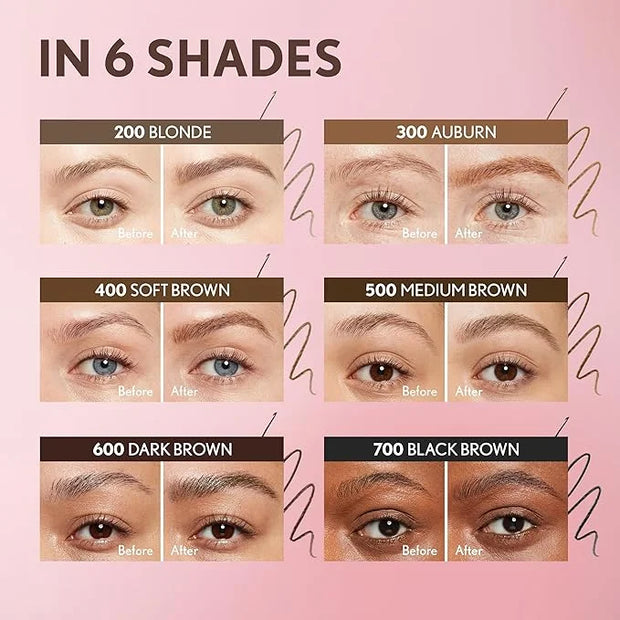 Covergirl Clean Fresh Brow Nano, 700 Black Brown, Eyebrow Pencil, Ultra-Precise Tip, Waterproof, Transfer-Resistant, Built...