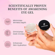 Amarose Anti-Aging Eye Gel – Brighten, Cool, and Hydrate for Dark Circles, Puffy Eyes, and Wrinkles – Organic Eye Treatmen...