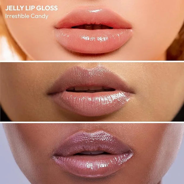 Ruby Kisses Jellicious Mouth Watering Lip Gloss (JLG01&JLG03&JLG06) Long Lasting Shine - Product Image