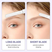 Dermaplane Razor for Women Face & Eyebrow - Dermaplaning Tool for Peach Fuzz Facial Hair Removal,High Precision Blade for ...
