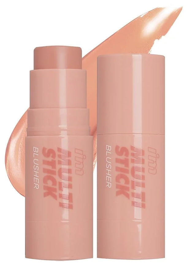 I'M MEME Blusher - I'm Multi Stick 003 Blurry Nude | Easy Blendable Cream Blush for Natural Look, Multi Blush Stick for Ch...