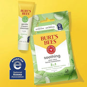 Burt's Bees Gentle Skin Care To-Go Set, Includes Cleanser, Towelettes, Lotion and Sheet Mask, Travel Size Facial Skin Care...