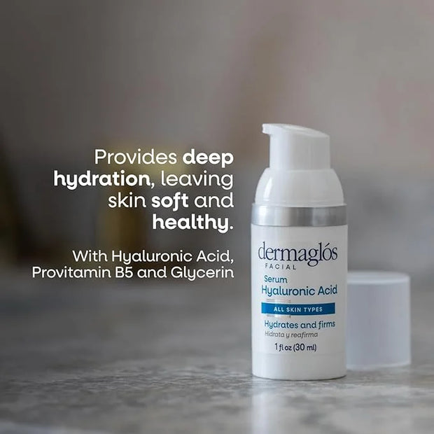Skincare Facial And Body Set | Micellar Water 13,52 floz + Hyaluronic Acid Serum With Provitamin B5 1 floz + Ultra Volume ...