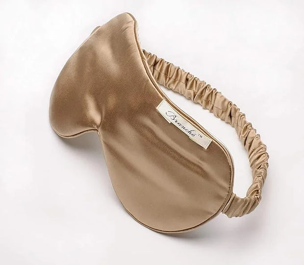 Branche Beauty Belle De Nuit Sleep Mask - Silk Eye Mask 6A Silk 22 Momme Eye Cover Sleepover Shade Blindfold Mask for Luxu...