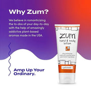 Zum Indigo Wild Hand & Body Lotion - Natural Hand Lotion for Dry Hands - Body Lotion for Women & Men - Body Moisturizers I...