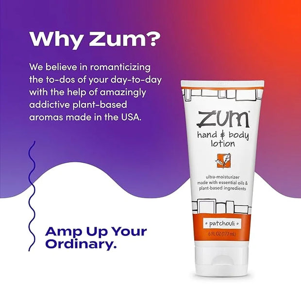 Zum Indigo Wild Hand & Body Lotion - Natural Hand Lotion for Dry Hands - Body Lotion for Women & Men - Body Moisturizers I...