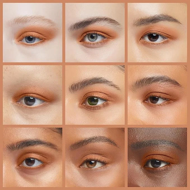 Deep Apricot Terracotta Beige Matte Opaque Pressed Powder Single Eyeshadow - Product Image