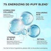 SimplyVital Cooling Eye Masks with Retinol, Collagen and Hyaluronic Acid - Under Eye Patches for Women - Undereye Mask Pat...