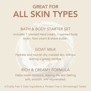 Dionis Goat Milk Skincare Essentials Skincare Set and Hand Cream Gift Sets - Product Image