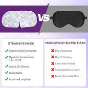 XPCARE 32 Pack Steam Eye Masks for Dry Eyes, SPA Warm Sleep Eye Mask, Disposable Heated Eye Mask for Dark Circles, Puffy E...
