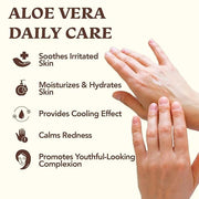 Aloe Vera Spray for Hair | Travel Size | Skin & Face Moisturizer |Fast Absorption| After Sun Care, Sunburn Relief & |3.3oz...
