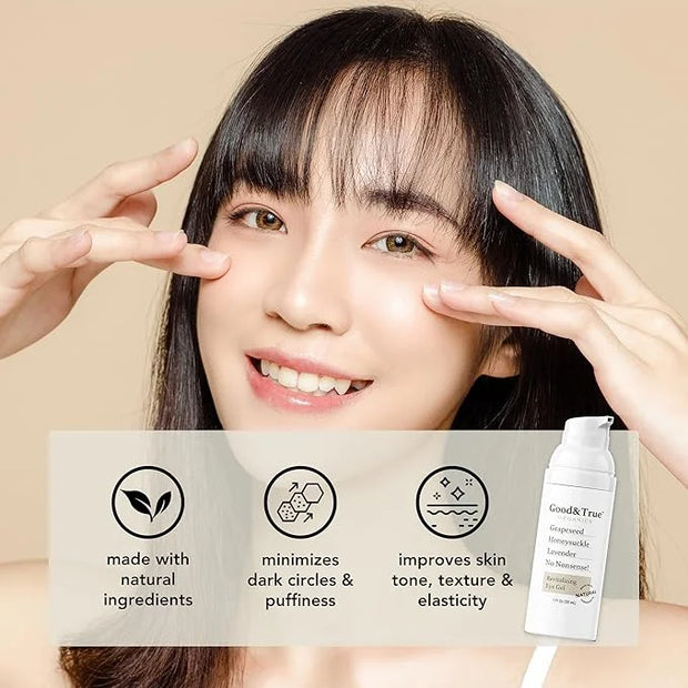 Measurable Difference Good & True Organics Revitalizing Eye Gel - 15ml - Product Image