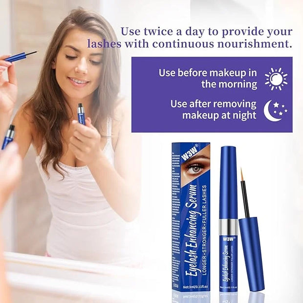 Lash Serum, W3W Eyelash Growth Serum, Eyelash Serum, Lash Serum for Boost Lash Growth Serum, Advanced Formula for Longer, ...