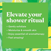 ASUTRA Dead Sea Salt Essential Oil Body Scrub Exfoliator (Cooling Cucumber), 16 oz - Ultra Hydrating, Gentle, & Moisturizi...