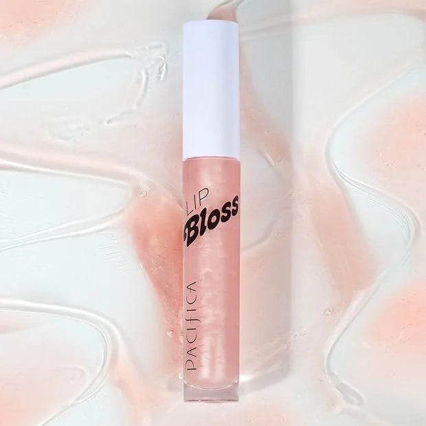 Pacifica Plumping Lip Gloss - Lip Bloss Tinted Lip Balm Treatment - Berry Flavored - Moisturizing, High-Shine, Long-Lastin...
