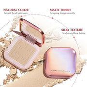 Contour Palette with Brush, Cream Contour Powder Palette