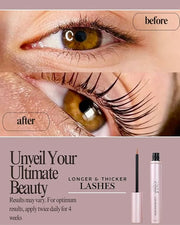 Eyelash Growth Serum: Eyelash Serum To Grow Lashes - Boost Growth Regrowth For Longer, Thicker, Fuller-Looking Lashes - 10...