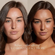 '+ Lux Unfiltered N°12 Bronzing Face Drops in Fragrance Free, Self Tanning Face Drops, Hyaluronic Acid, Vitamin E, Passion...