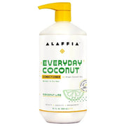 Alaffia Everyday Coconut Conditioner, Normal to Dry Hair, Moisturizing Support of Scalp and Hair with Ginger, Coconut Oil,...