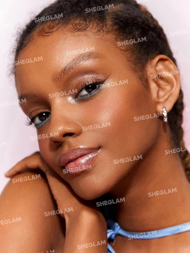 SHEGLAM Mirror Kiss High-Shine Lipstick Silky Jelly Texture Hydrated&Smooth Lip Gloss-Own Your Shine - Product Image