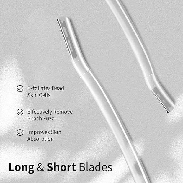 Face Razors for Women, Dermaplane Razor for Women Face, Eyebrow Razor, Facial Razors, Dermaplaning Tool, Gentle Skin Exfol...