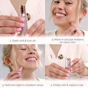 Finishing Touch Flawless Women's Painless Hair Remover, Parisian Blue, 1 Count - Product Image