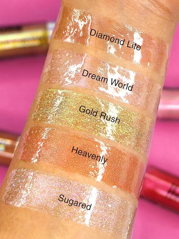 L.A. COLORS Holographic Iridescent Lipgloss, Sugared CLG421 - Product Image